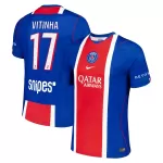 Levné Mužský Fotbalový Dres Paris Saint-Germain Vitinha 17 Domácí 2026-27