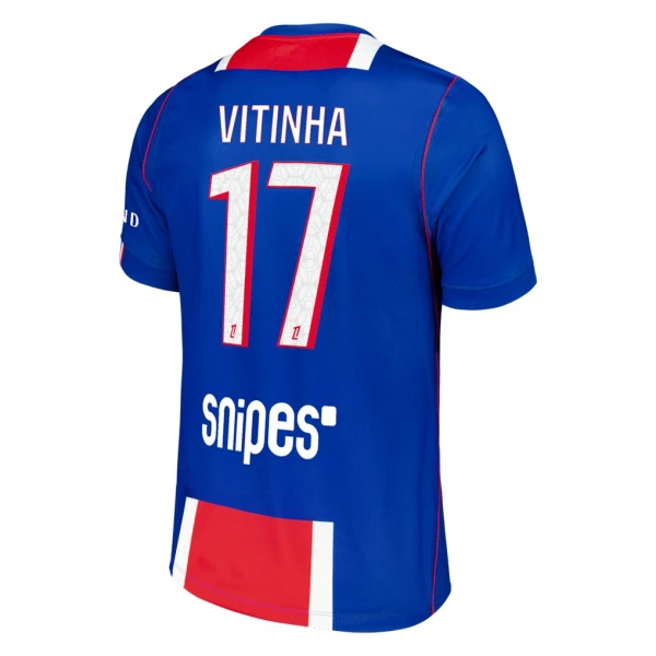 Levné Mužský Fotbalový Dres Paris Saint-Germain Vitinha 17 Domácí 2026-27