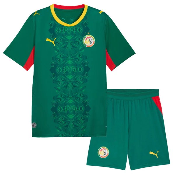 Levné Dětský Fotbalový Dres Senegal Venkovní Mistrovství Světa 2026 Levné Dětský Fotbalový Dres Senegal Venkovní Mistrovství Světa 2026