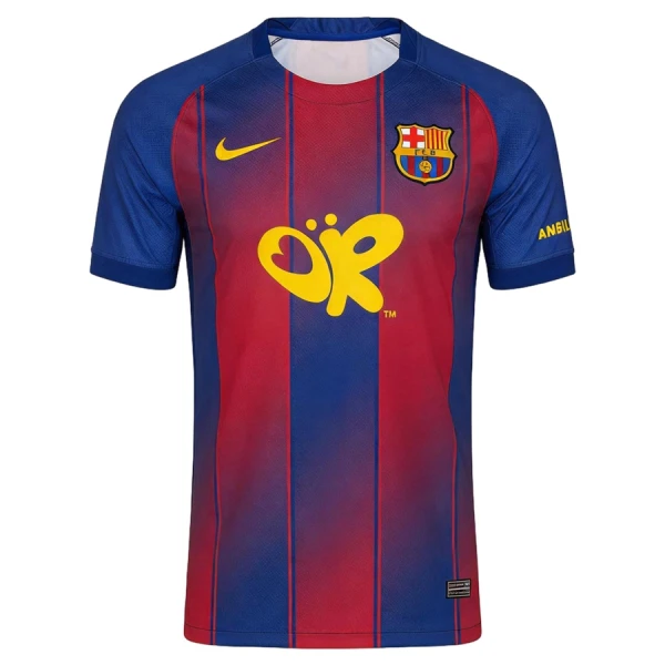 Levné Mužský Fotbalový Dres FC Barcelona x OR Domácí 2025-26 - Speciální Levné Mužský Fotbalový Dres FC Barcelona x OR Domácí 2025-26 - Speciální