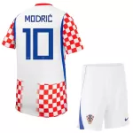 Levné Dětský Fotbalový Dres Chorvatsko Modrić 10 Domácí Mistrovství Světa 2026