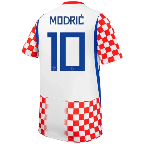 Levné Dětský Fotbalový Dres Chorvatsko Modrić 10 Domácí Mistrovství Světa 2026