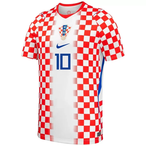 Levné Mužský Fotbalový Dres Chorvatsko Modrić 10 Domácí Mistrovství Světa 2026