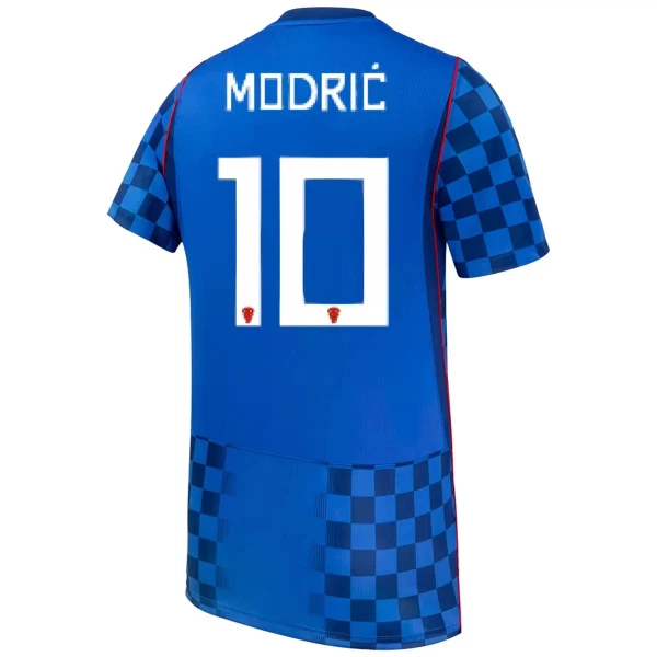 Levné Mužský Fotbalový Dres Chorvatsko Modrić 10 Venkovní Mistrovství Světa 2026