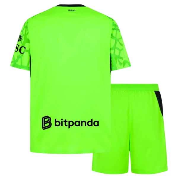 Levné Dětský Fotbalový Dres AC Milán Brankářské Alternativní 2026-27