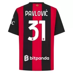 Levné Mužský Fotbalový Dres AC Milán Pavlovic 31 Domácí 2026-27