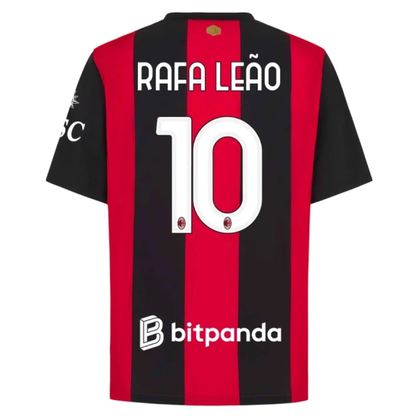 Levné Mužský Fotbalový Dres AC Milán Rafael Leao 10 Domácí 2026-27 Levné Mužský Fotbalový Dres AC Milán Rafael Leao 10 Domácí 2026-27