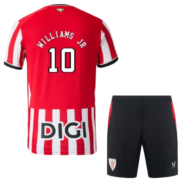Levné Dětský Fotbalový Dres Athletic Club Williams JR 10 Domácí 2026-27 Levné Dětský Fotbalový Dres Athletic Club Williams JR 10 Domácí 2026-27