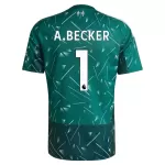 Levné Mužský Fotbalový Dres Liverpool A. Becker 1 Brankářské Domácí 2026-27 Zelená