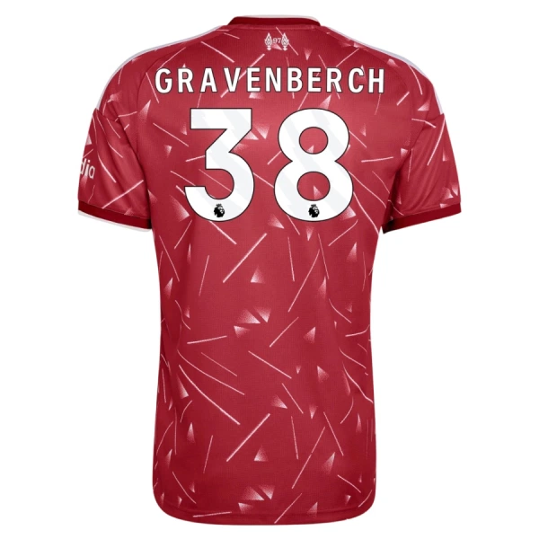 Levné Mužský Fotbalový Dres Liverpool Gravenberch 38 Domácí 2026-27 Levné Mužský Fotbalový Dres Liverpool Gravenberch 38 Domácí 2026-27