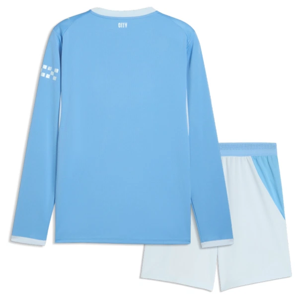 Levné Dětský Fotbalový Dres Manchester City Domácí 2026-27 Dlouhý Rukáv