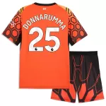 Levné Dětský Fotbalový Dres Manchester City Donnarumma 25 Brankářské Alternativní 2026-27 Oranžový