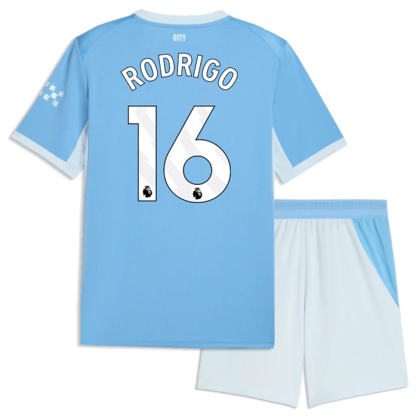 Levné Dětský Fotbalový Dres Manchester City Rodrigo 16 Domácí 2026-27 Levné Dětský Fotbalový Dres Manchester City Rodrigo 16 Domácí 2026-27