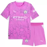 Levné Dětský Fotbalový Dres Manchester City Venkovní Brankářské 2026-27 Růžová