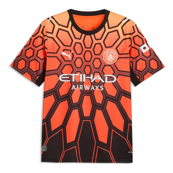 Levné Mužský Fotbalový Dres Manchester City Brankářské Alternativní 2026-27 Oranžový