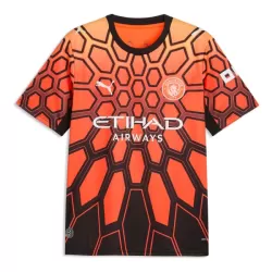 Levné Mužský Fotbalový Dres Manchester City Donnarumma 25 Brankářské Alternativní 2026-27 Oranžový