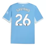 Levné Mužský Fotbalový Dres Manchester City Savinho 26 Domácí 2026-27