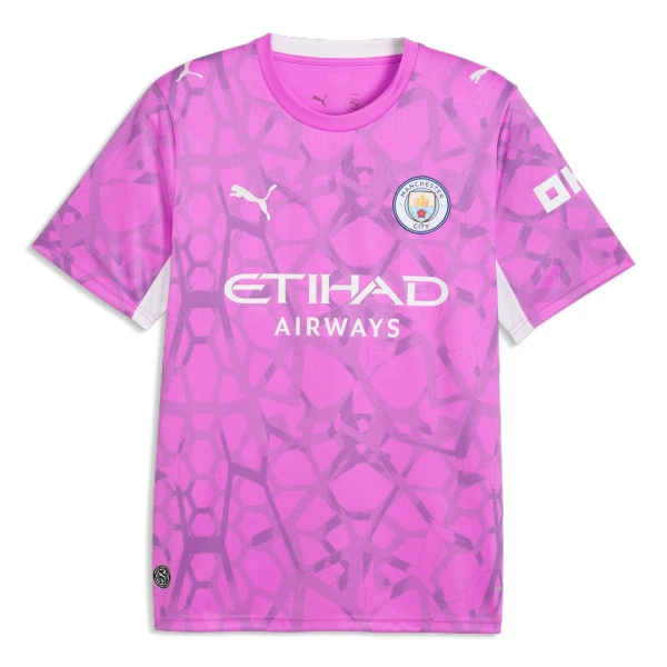 Levné Mužský Fotbalový Dres Manchester City Venkovní Brankářské 2026-27 Růžová