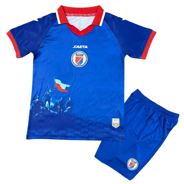 Levné Dětský Fotbalový Dres Haiti Domácí Mistrovství Světa 2026 Levné Dětský Fotbalový Dres Haiti Domácí Mistrovství Světa 2026