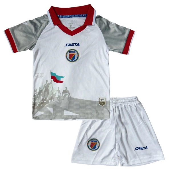 Levné Dětský Fotbalový Dres Haiti Venkovní Mistrovství Světa 2026 Levné Dětský Fotbalový Dres Haiti Venkovní Mistrovství Světa 2026
