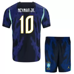 Levné Dětský Fotbalový Dres Brazílie Neymar JR 10 Venkovní Mistrovství Světa 2026