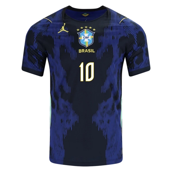 Levné Dětský Fotbalový Dres Brazílie Neymar JR 10 Venkovní Mistrovství Světa 2026