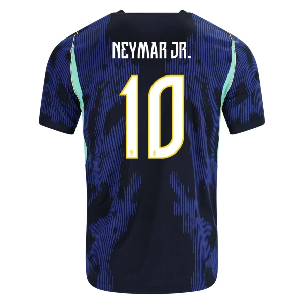 Levné Dětský Fotbalový Dres Brazílie Neymar JR 10 Venkovní Mistrovství Světa 2026