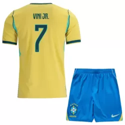 Levné Dětský Fotbalový Dres Brazílie Vini JR. 7 Domácí Mistrovství Světa 2026