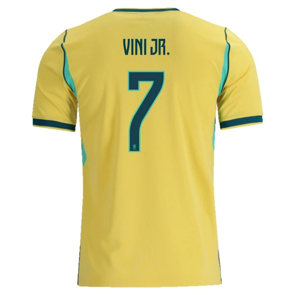 Levné Dětský Fotbalový Dres Brazílie Vini JR. 7 Domácí Mistrovství Světa 2026