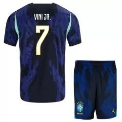 Levné Dětský Fotbalový Dres Brazílie Vini JR. 7 Venkovní Mistrovství Světa 2026
