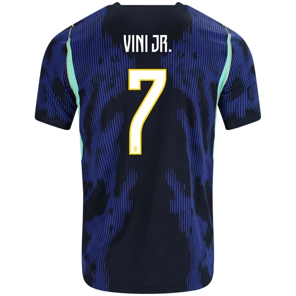 Levné Dětský Fotbalový Dres Brazílie Vini JR. 7 Venkovní Mistrovství Světa 2026
