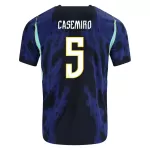 Levné Mužský Fotbalový Dres Brazílie Casemiro 5 Venkovní Mistrovství Světa 2026