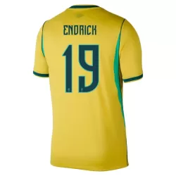Levné Mužský Fotbalový Dres Brazílie Endrick 19 Domácí Mistrovství Světa 2026