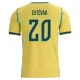 Levné Mužský Fotbalový Dres Brazílie Estevao 20 Domácí Mistrovství Světa 2026 Levné Mužský Fotbalový Dres Brazílie Estevao 20 Domácí Mistrovství Světa 2026