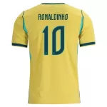 Levné Mužský Fotbalový Dres Brazílie Ronaldinho 10 Domácí Mistrovství Světa 2026