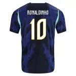 Levné Mužský Fotbalový Dres Brazílie Ronaldinho 10 Venkovní Mistrovství Světa 2026