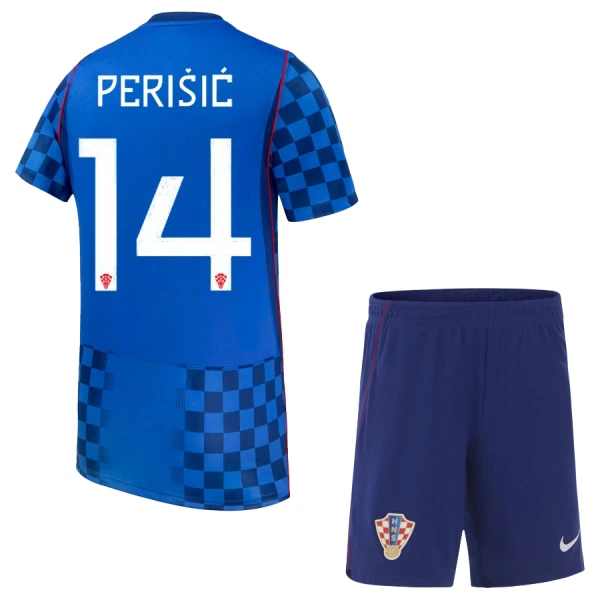 Levné Dětský Fotbalový Dres Chorvatsko Perišić 14 Venkovní Mistrovství Světa 2026 Levné Dětský Fotbalový Dres Chorvatsko Perišić 14 Venkovní Mistrovství Světa 2026