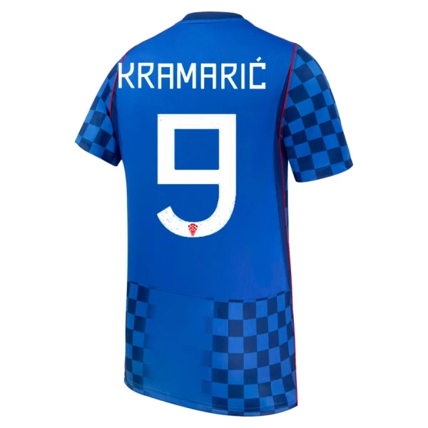 Levné Mužský Fotbalový Dres Chorvatsko Kramaric 9 Venkovní Mistrovství Světa 2026 Levné Mužský Fotbalový Dres Chorvatsko Kramaric 9 Venkovní Mistrovství Světa 2026