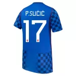 Levné Mužský Fotbalový Dres Chorvatsko P. Sucic 17 Venkovní Mistrovství Světa 2026
