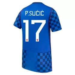 Levné Mužský Fotbalový Dres Chorvatsko P. Sucic 17 Venkovní Mistrovství Světa 2026
