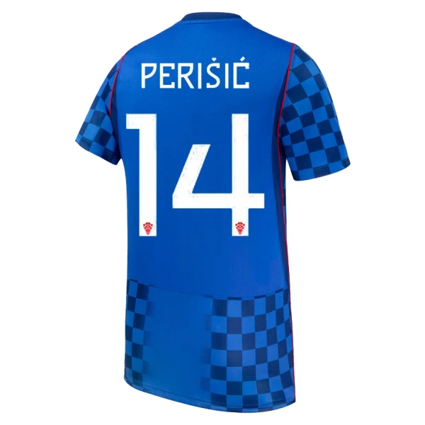 Levné Mužský Fotbalový Dres Chorvatsko Perišić 14 Venkovní Mistrovství Světa 2026 Levné Mužský Fotbalový Dres Chorvatsko Perišić 14 Venkovní Mistrovství Světa 2026