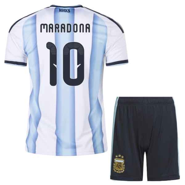 Levné Dětský Fotbalový Dres Argentina Maradona 10 Domácí Mistrovství Světa 2026 Levné Dětský Fotbalový Dres Argentina Maradona 10 Domácí Mistrovství Světa 2026