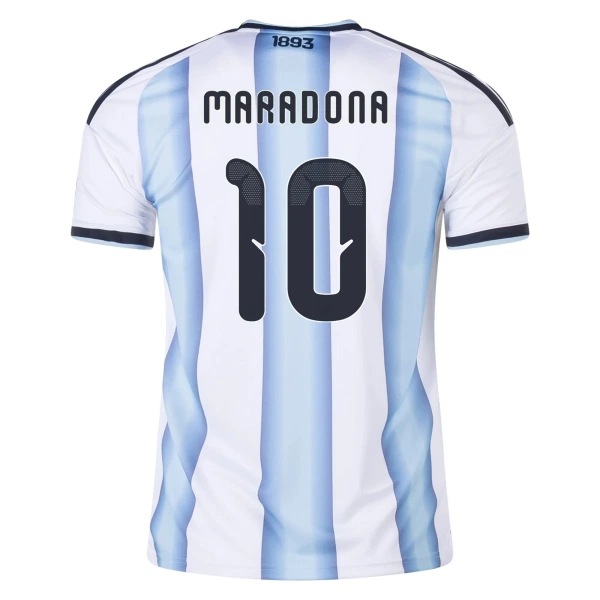 Levné Dětský Fotbalový Dres Argentina Maradona 10 Domácí Mistrovství Světa 2026