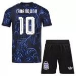 Levné Dětský Fotbalový Dres Argentina Maradona 10 Venkovní Mistrovství Světa 2026