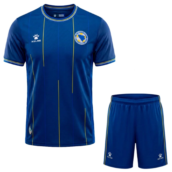 Levné Dětský Fotbalový Dres Bosnia and Herzegovina Domácí Mistrovství Světa 2026 Levné Dětský Fotbalový Dres Bosnia and Herzegovina Domácí Mistrovství Světa 2026