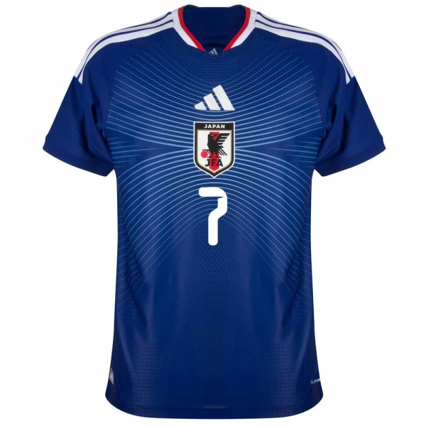 Levné Mužský Fotbalový Dres Japonsko Mitoma 7 Domácí Mistrovství Světa 2026