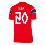 Levné Mužský Fotbalový Dres Norsko Nusa 7 Domácí Mistrovství Světa 2026