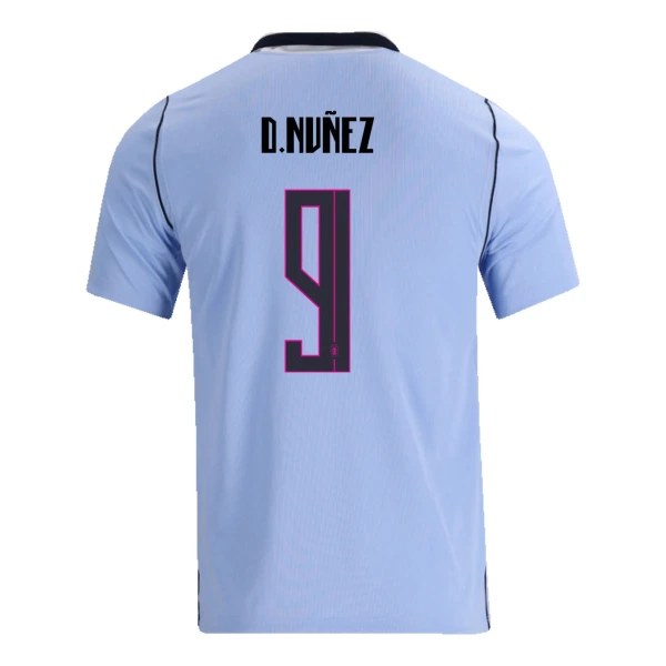 Levné Mužský Fotbalový Dres Uruguay Darwin Nunez 9 Domácí Mistrovství Světa 2026 Levné Mužský Fotbalový Dres Uruguay Darwin Nunez 9 Domácí Mistrovství Světa 2026