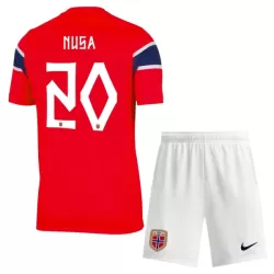Levné Dětský Fotbalový Dres Norsko Nusa 20 Domácí Mistrovství Světa 2026