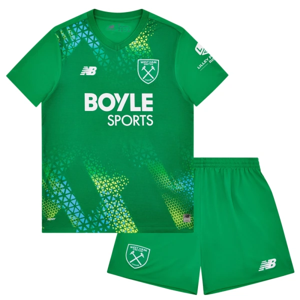 Levné Dětský Fotbalový Dres West Ham United Brankářské Domácí 2026-27 Levné Dětský Fotbalový Dres West Ham United Brankářské Domácí 2026-27